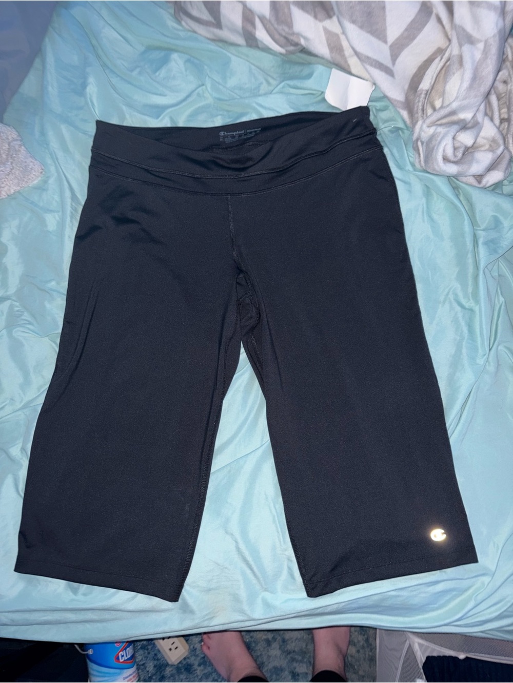 Champion Black Capri Athletic Leggings